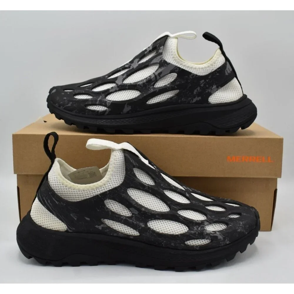 Merrell Womens Size 8.5 Hydro Runner Black White Amphibious Water Sneakers Shoes